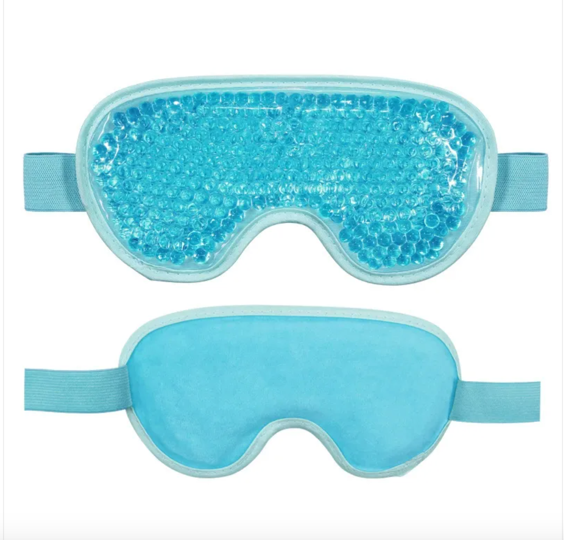 Gel Ice Pack Eye Mask Calming Anxiety and Migraine Relief