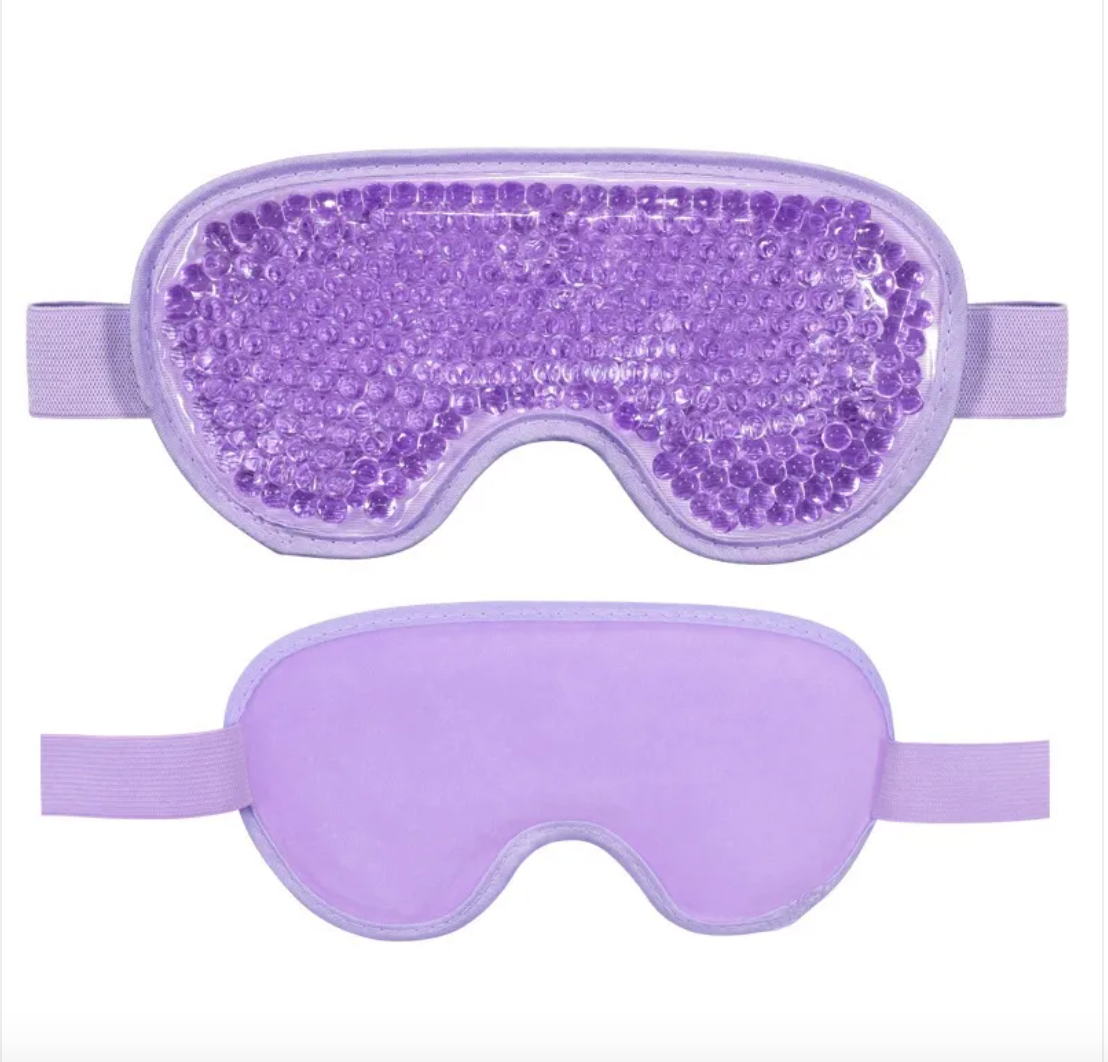 Gel Ice Pack Eye Mask Calming Anxiety and Migraine Relief